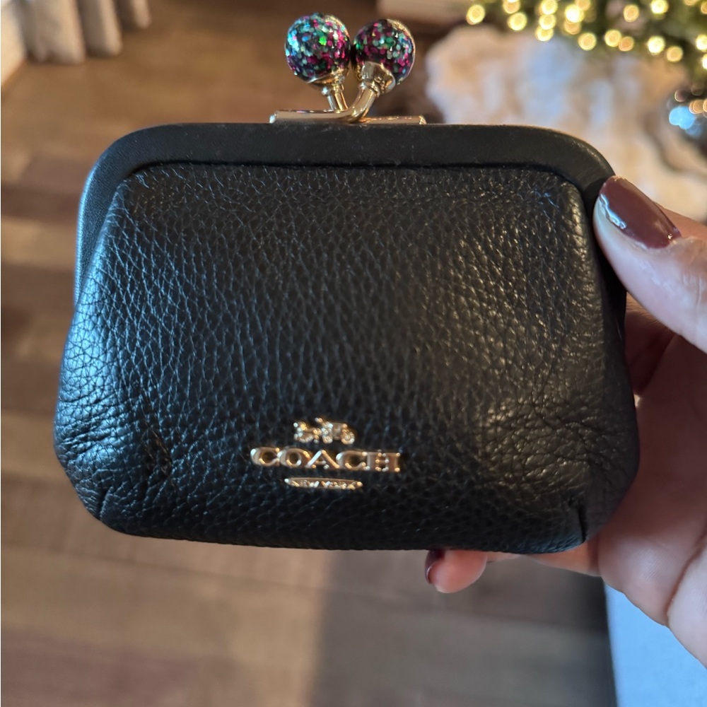 Coach Kisslock Coin Purse